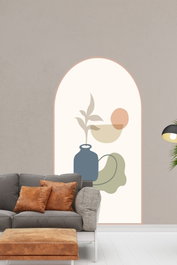Wallity Sticker Decorativo para Pared Multicolor 80 x 140 cm
